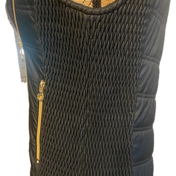 Marc New York (Andrew Marc) Sz S Black Quilted Puffer Womens vest - Picture 3 of 11